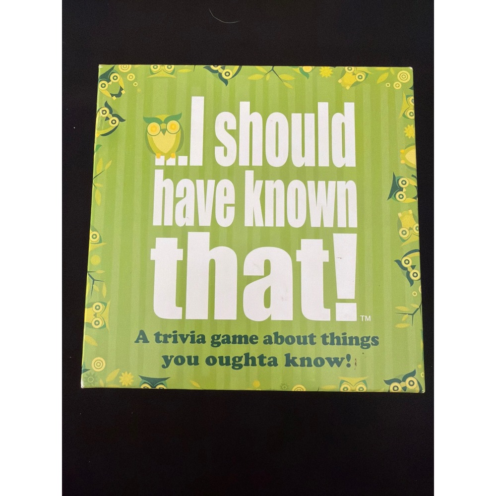 Hygge Games I Should Have Known That! Trivia Card Game 400+ Questions Ages 14+